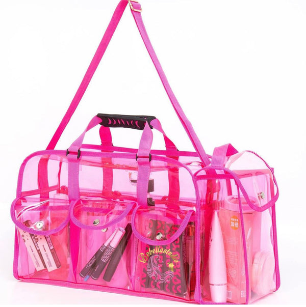 Transparent Pink Bag